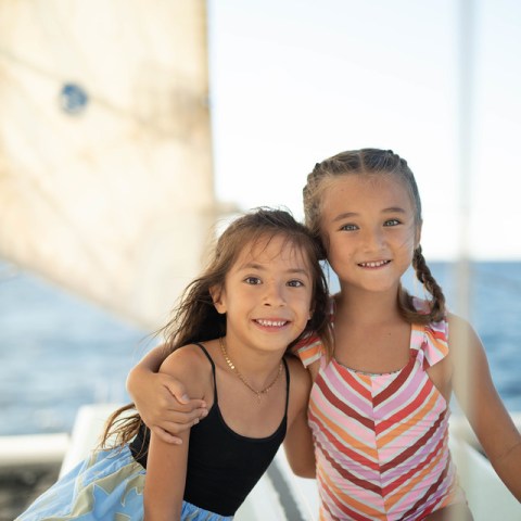 a little girl posing for a picture